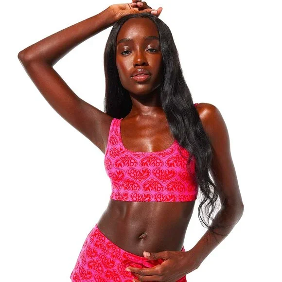 Savage X Fenty Rib Sleep Crop Top - Picture 1 of 4